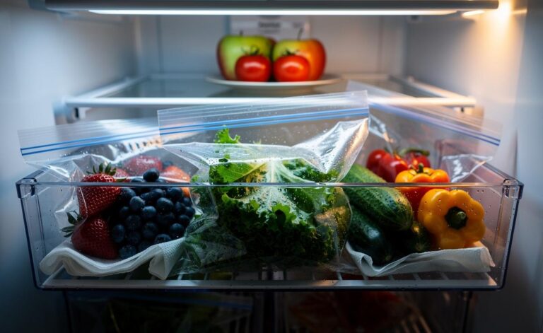 Un trucco poco noto per far durare più a lungo frutta e verdura in frigorifero